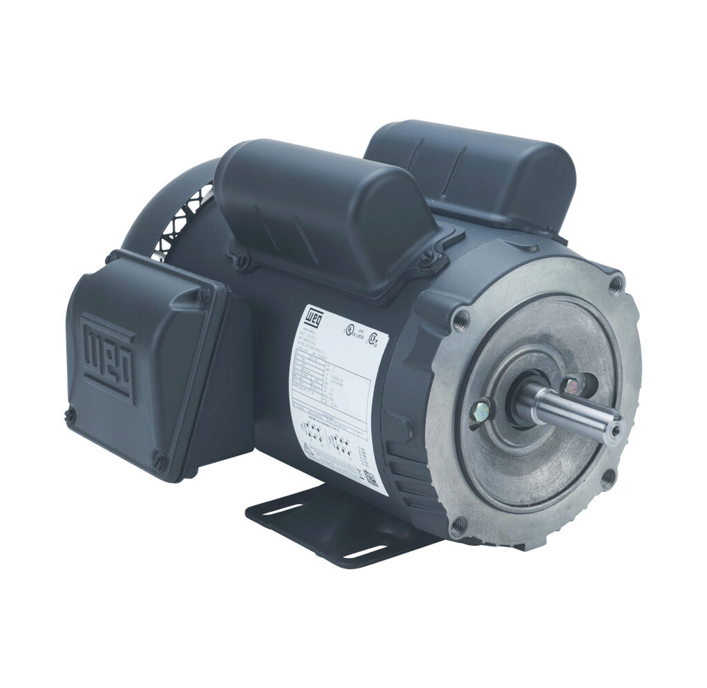 WEG 00156ES1B56C-S Electric Motor, 1.5Hp, 60Hz, 3600 Rpm | BC2BKL