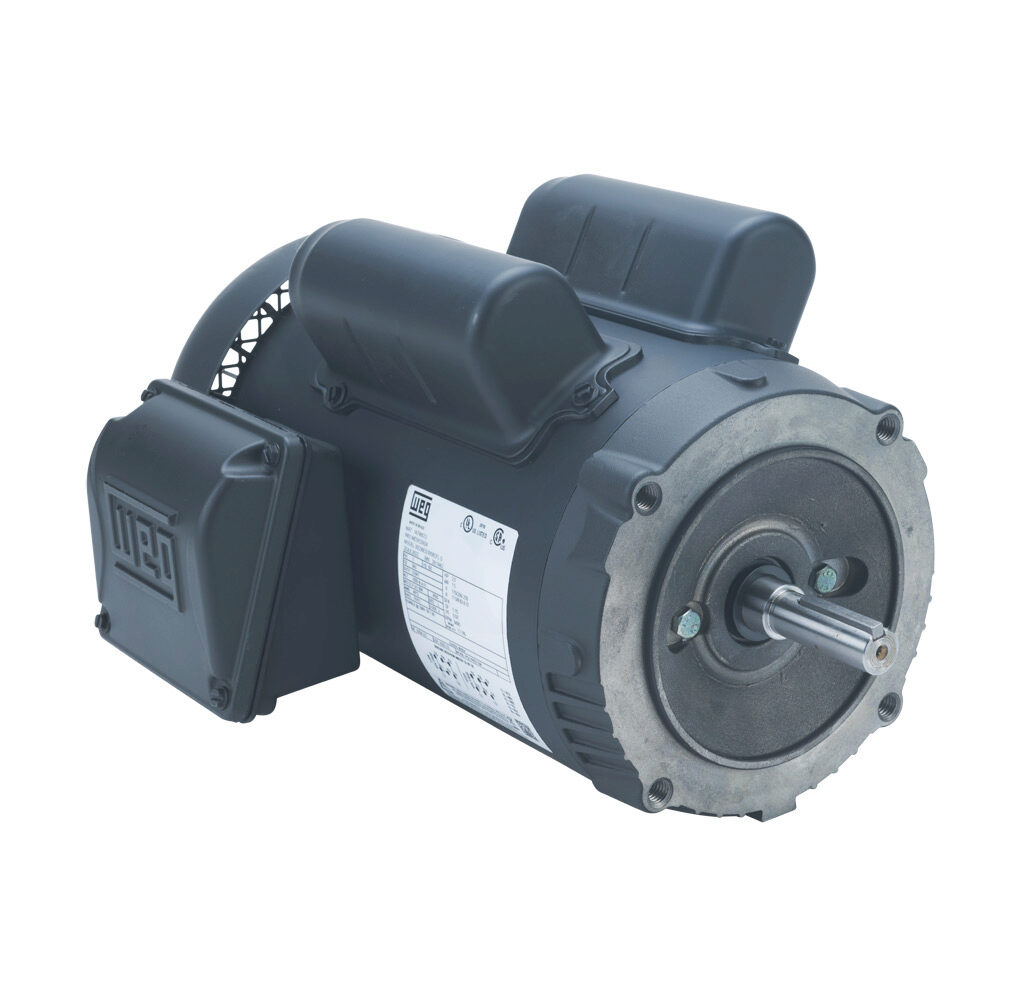 WEG 00236ES1B56CFL-S Electric Motor, 2Hp, 60Hz, 3600 Rpm | BB9AZE