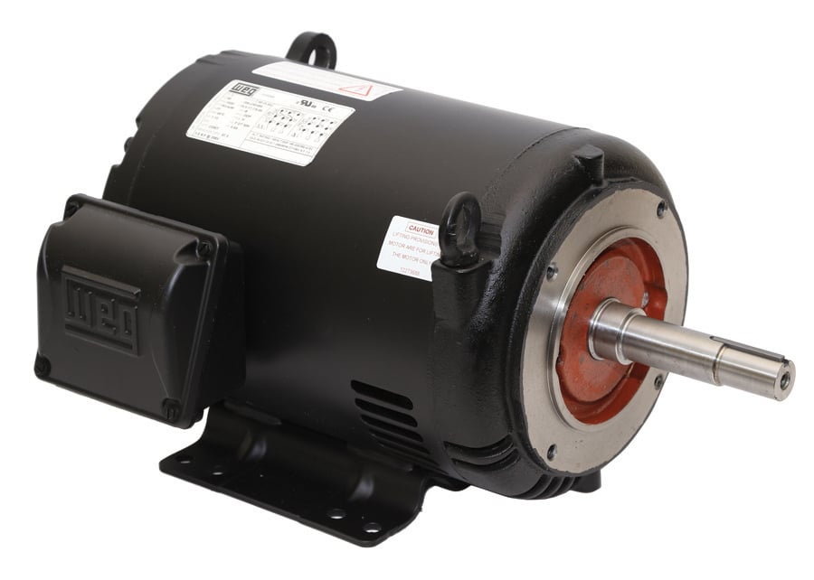 WEG 00712OT3E254JP-S Electric Motor, 7.5Hp, 60Hz, 1200 Rpm | BB9DYP