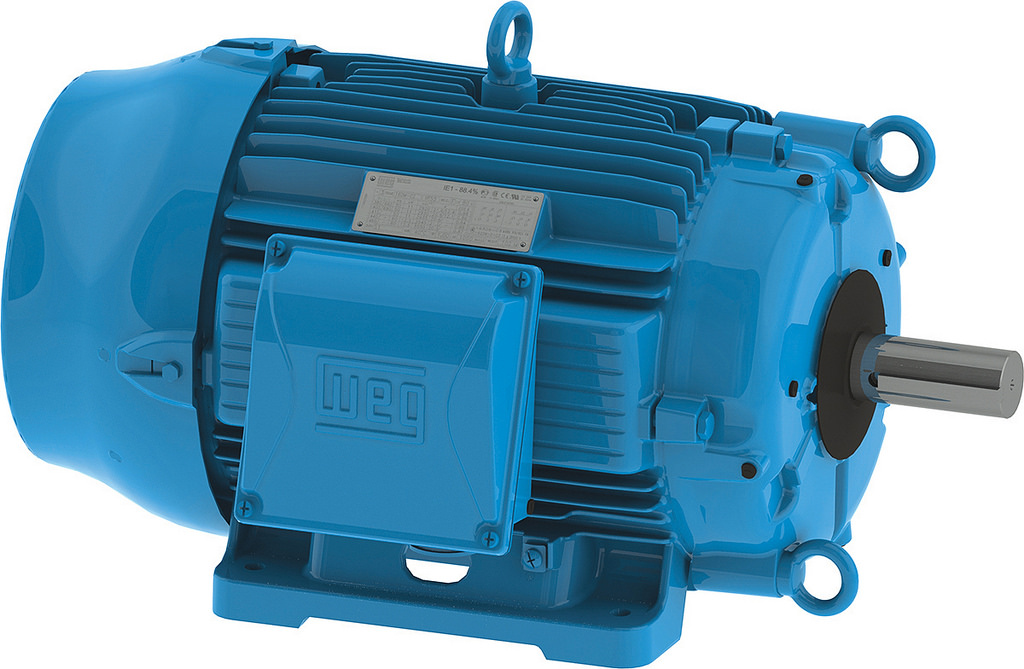WEG 01589EP3PCT284V2 Electric Motor, 3.75Hp, 60Hz, 880 Rpm | BA9YFP