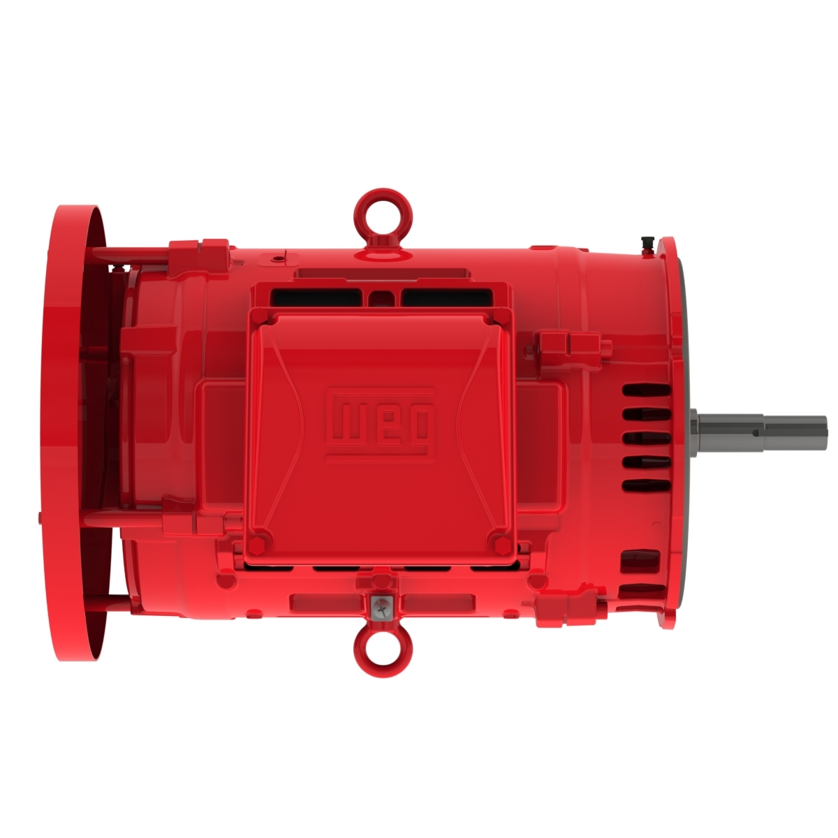 Pump Motor, 30 HP, 3600 RPM, 208-230/460V, ODP, 284/6JM, Footless, Fire Pump