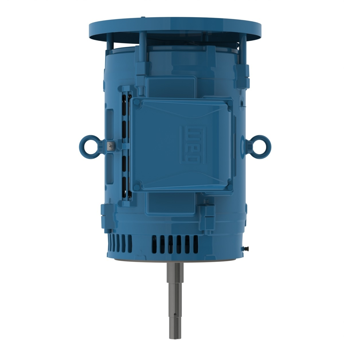 Pump Motor, 40 HP, 1800 RPM, 200/400V, ODP, 324/6JP, Footless
