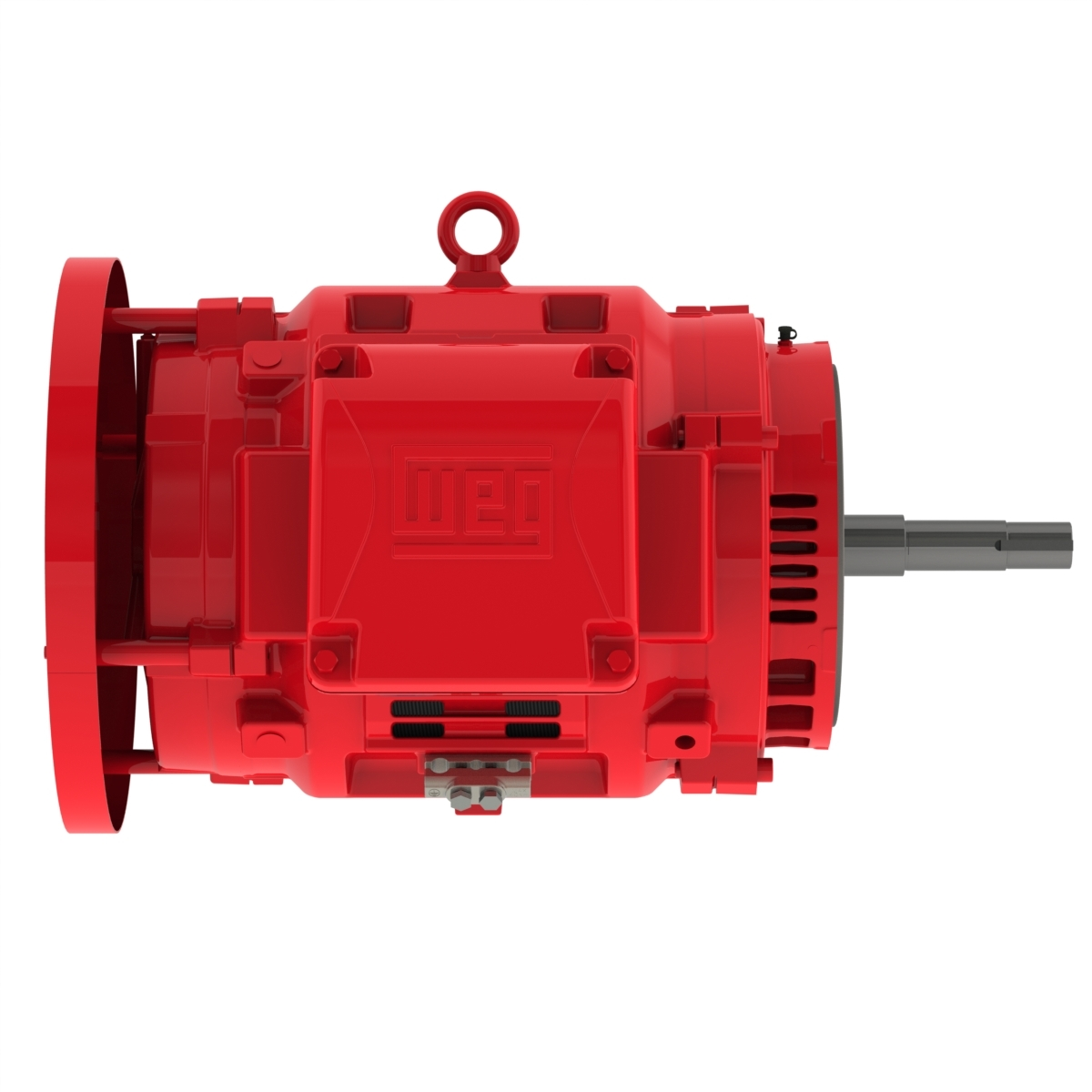 Pump Motor, 100 HP, 3600 RPM, 200/400V, ODP, 364/5JP, Footless, Fire Pump