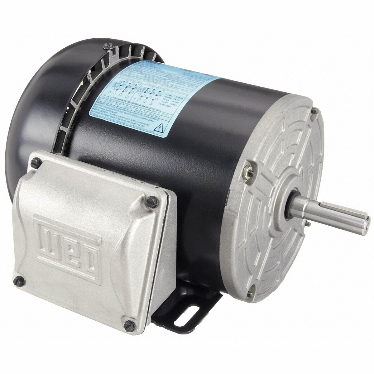 General Purpose Motor, 3 Phase, Tefc 1/4 Hp, 1765 Rpm, 56