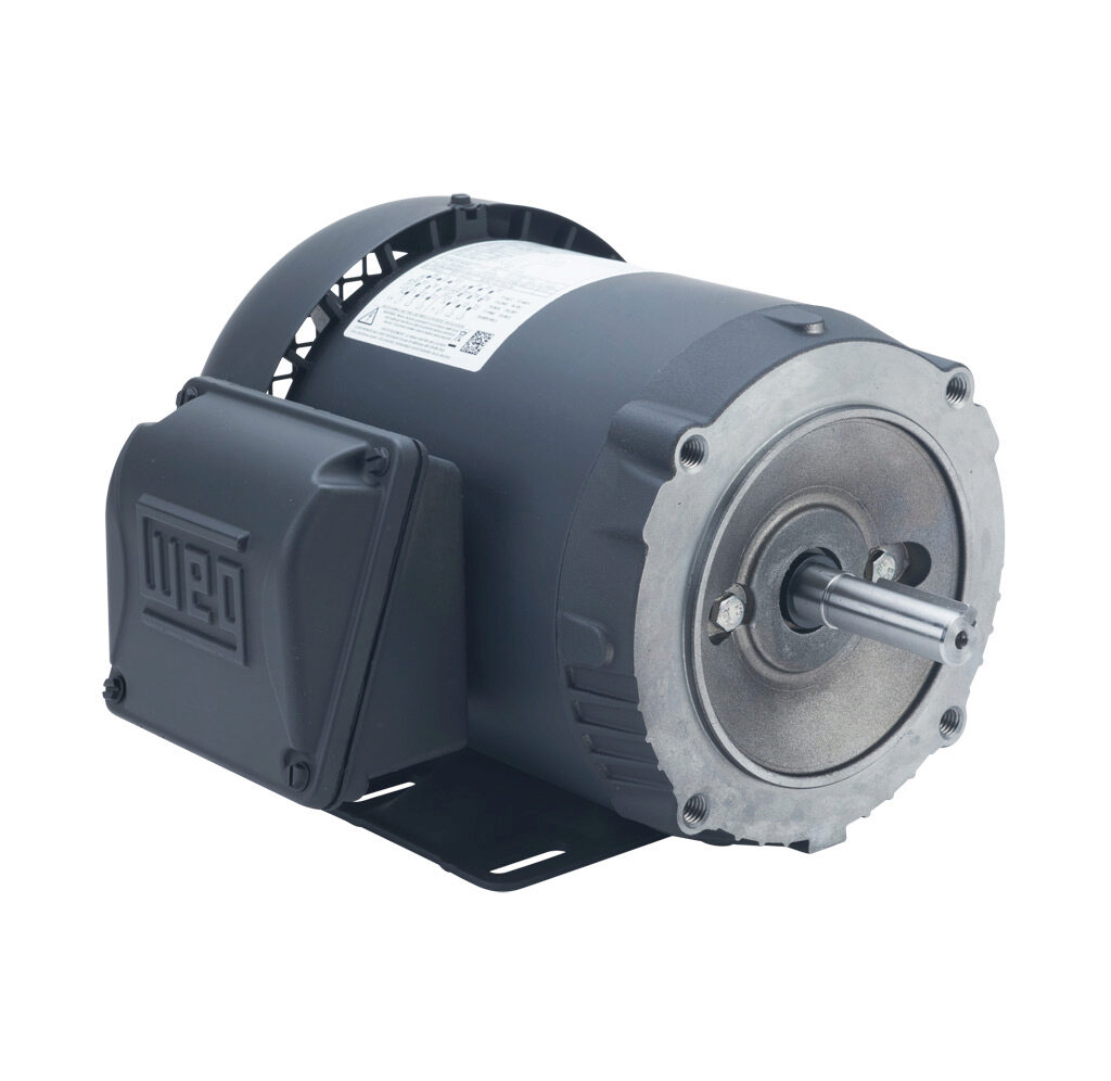General Purpose Motor, 3 Phase, Tefc 1/4 Hp, 1765 Rpm, 56c