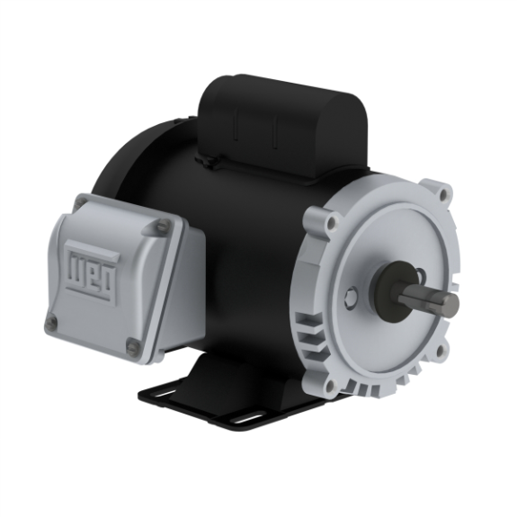 WEG .3336ES1BJPW56C-S Electric Motor, 0.33Hp, 60Hz, 3600 Rpm | BB9XEP