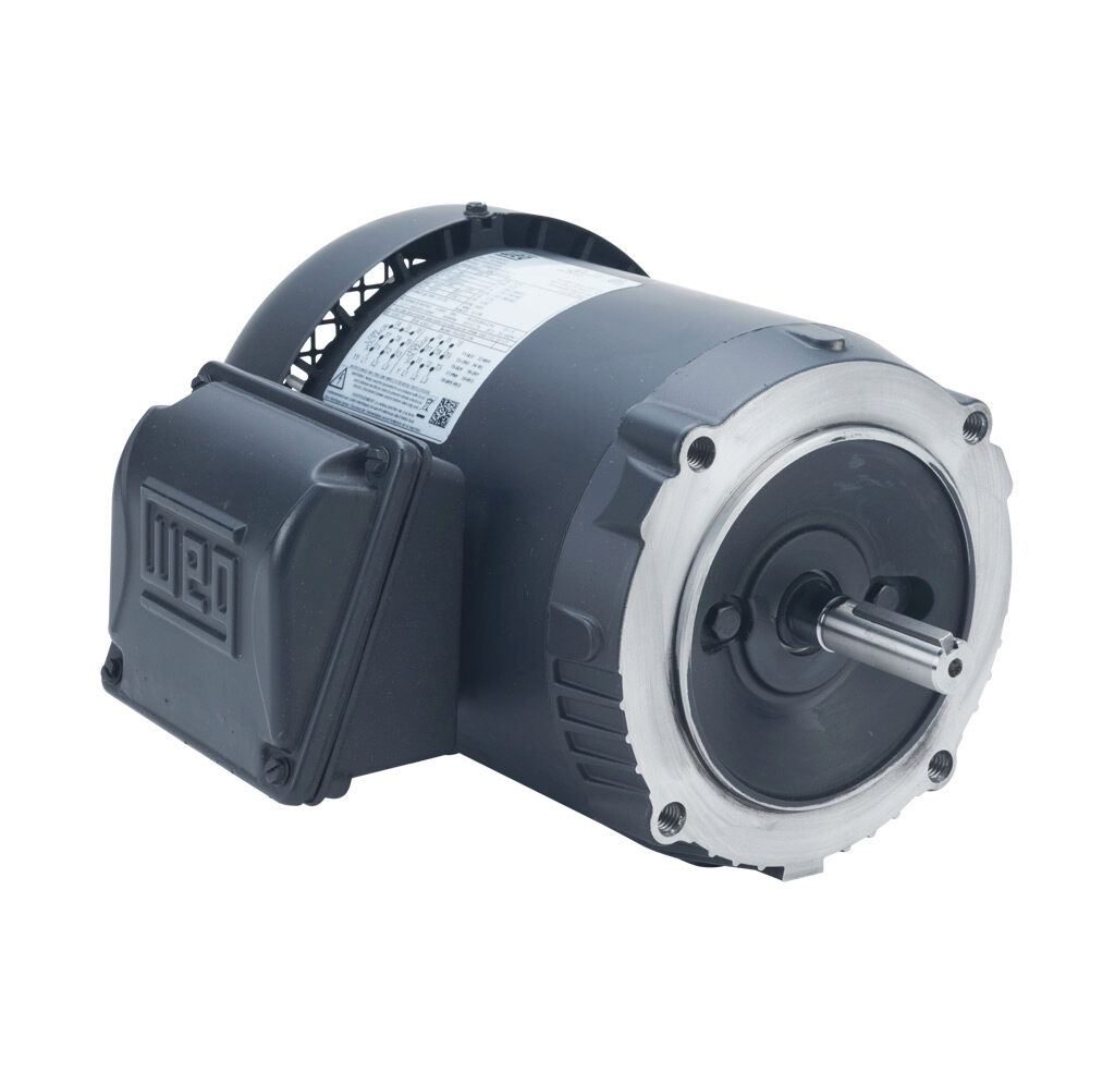WEG .3336ES3E56CFL-S Electric Motor, 0.33Hp, 60Hz, 3600 Rpm | BB7CUY