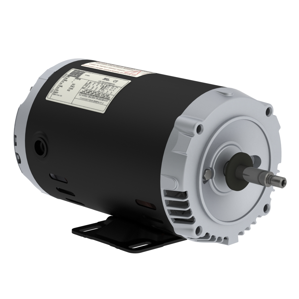 WEG .5036OS3EJP56J-S Electric Motor, 0.5Hp, 60Hz, 3600 Rpm | BB6HGL