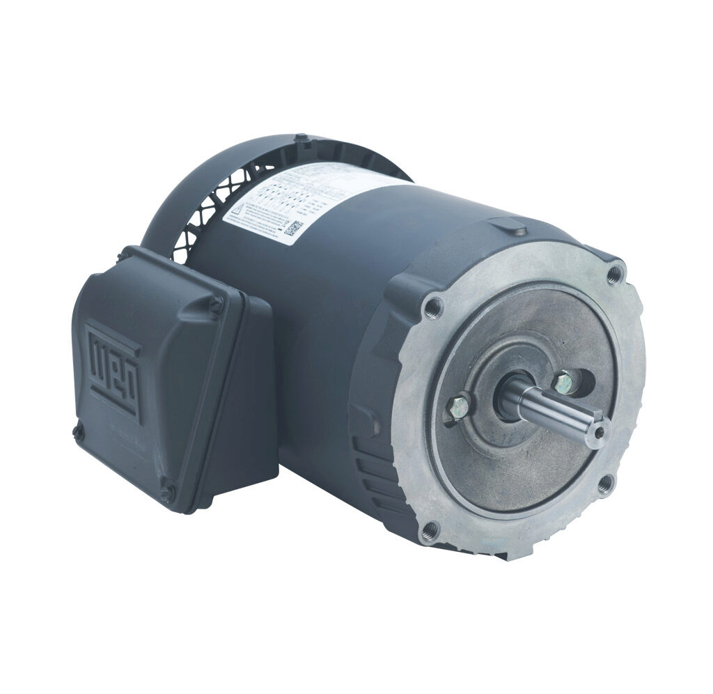 WEG .7518ES3E56CFL-S Electric Motor, 0.75Hp, 60Hz, 1800 Rpm | BB2RAJ