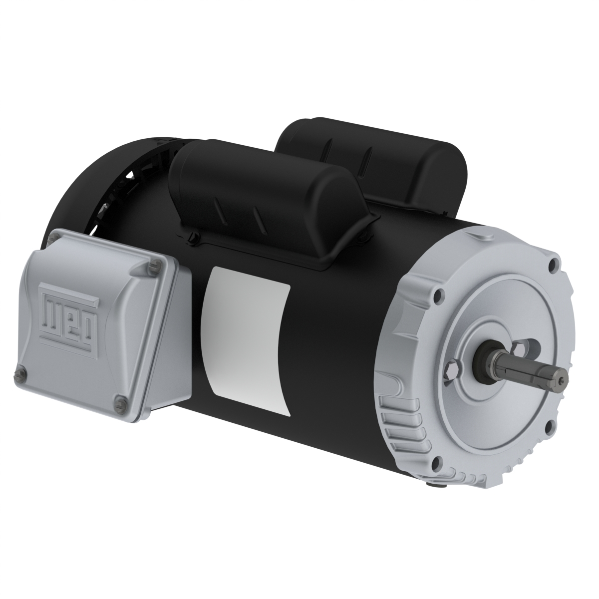 WEG .7536ES1BJPR56J-S Electric Motor, 0.75Hp, 60Hz, 3600 Rpm | BB9DJD