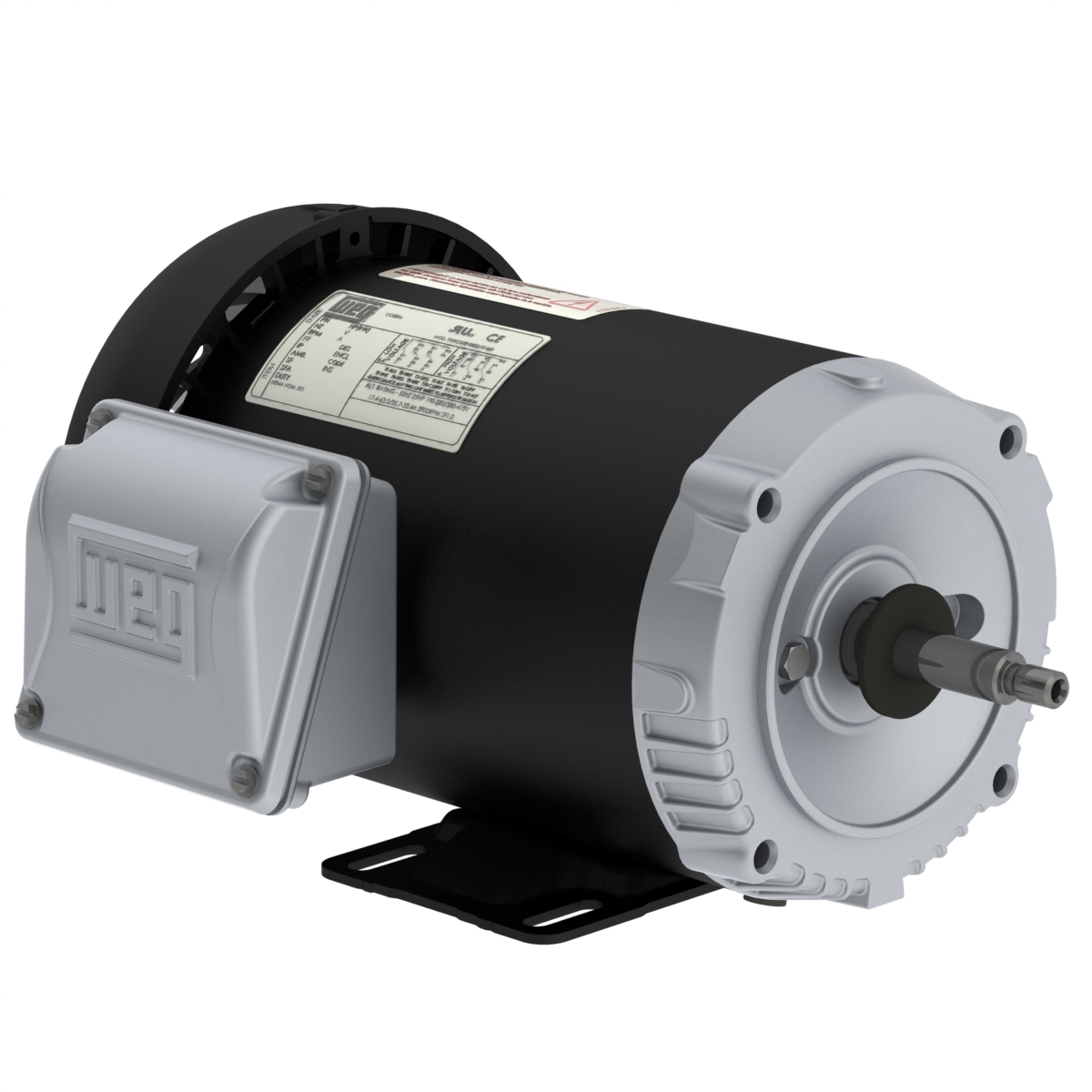 WEG .7536ES3EJP56J-S Electric Motor, 0.75Hp, 60Hz, 3600 Rpm | BB6CGE