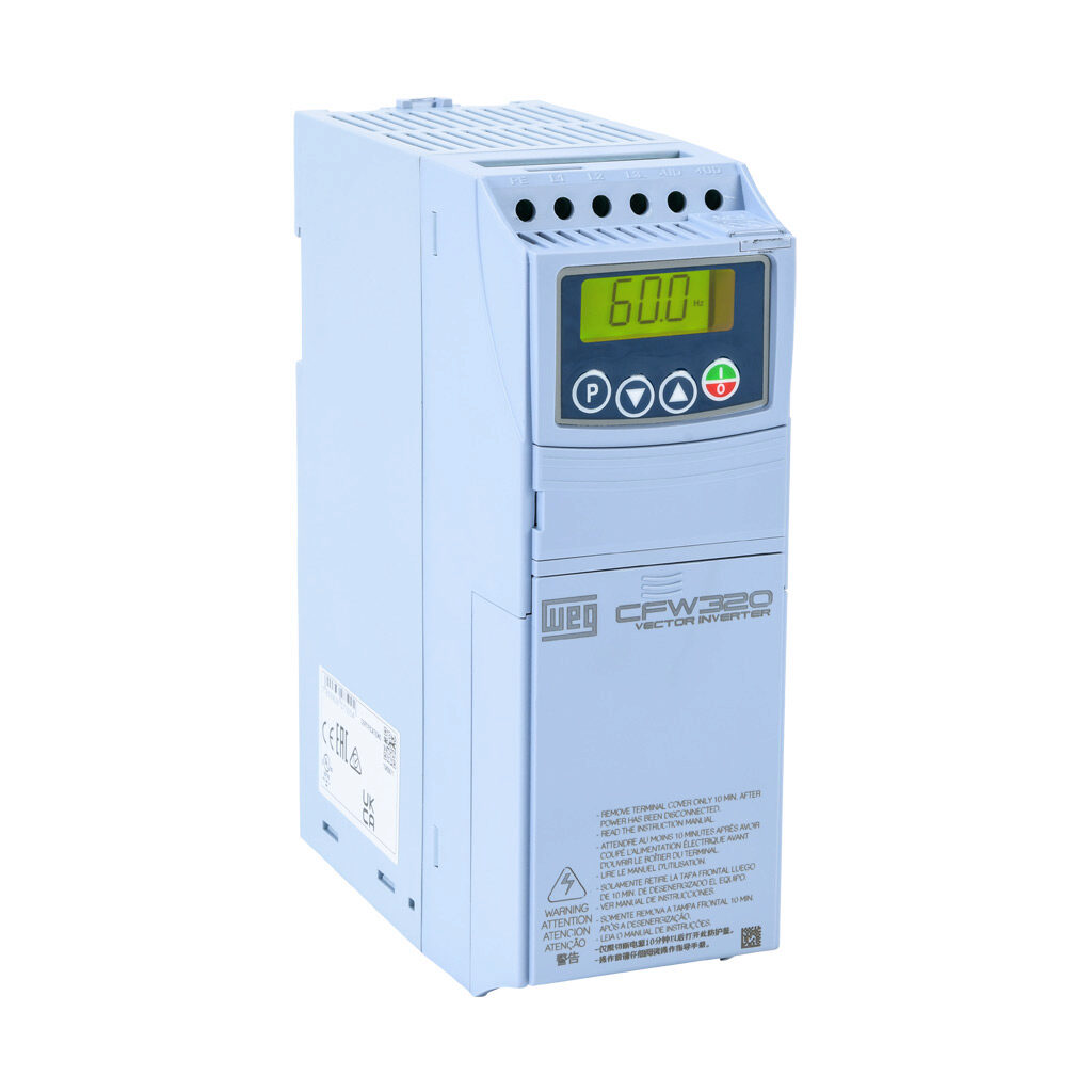 General Purpose Drive, Enclosed, 460 VAC, 1/2 HP With 3-Phase Input, SVC, B Frame