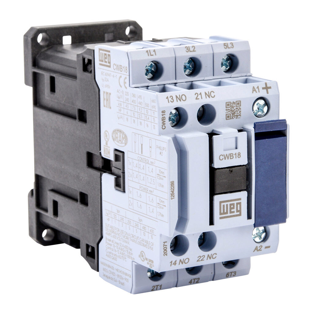 WEG CWB18-11-30C03 Contactor, 24V DC | BB4AZE