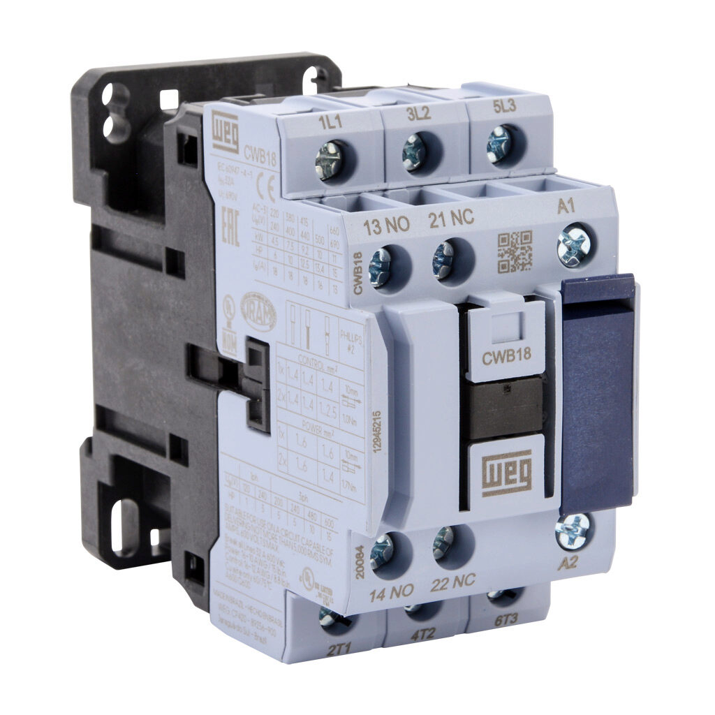 WEG CWB18-11-30D15 Contactor, 120V, 50/60Hz | BB2LBM