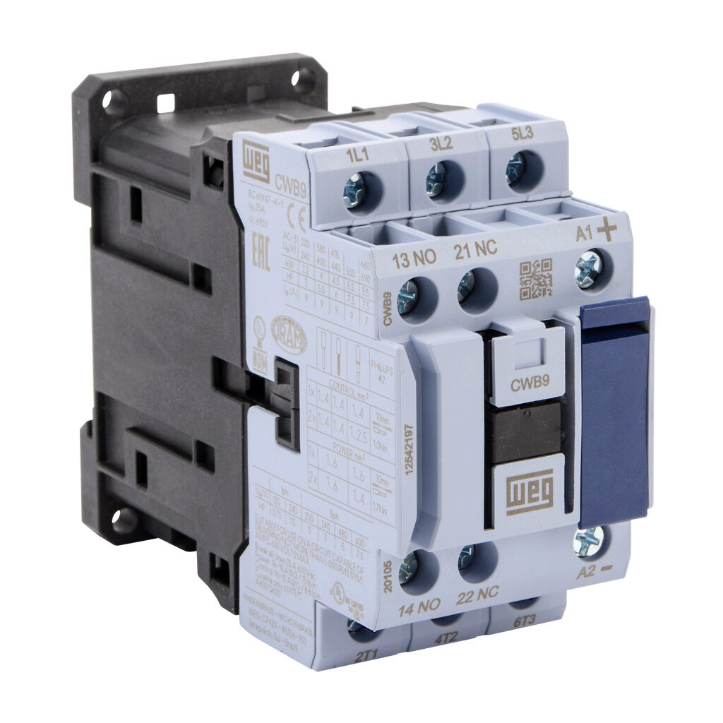 WEG CWB9-11-30C03 Contactor, 24V DC | BA9ZJP