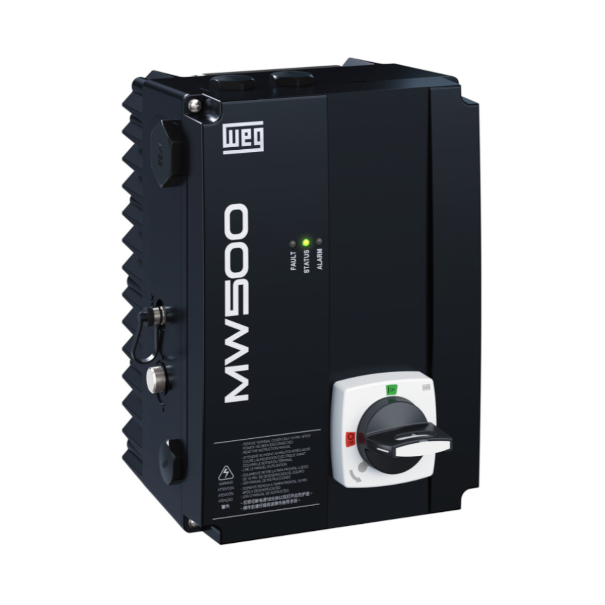 Variable Speed Drive, 380-480V, Heavy Duty 5.2 A, IP66 With Disconnect Switch