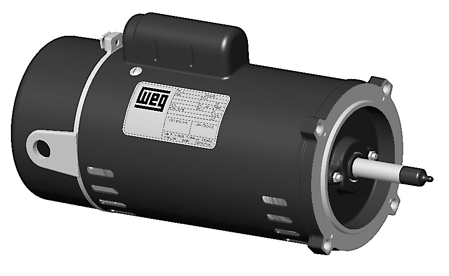 WEG PCJ115 Electric Motor, 1.5Hp, 60Hz, 3450 Rpm | BA9JLK