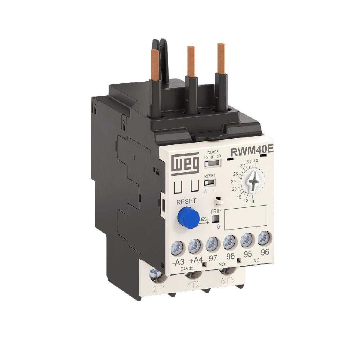 Solid State Overload Relay, 8-40 A, Remote Reset, 690 V Max. Insulation