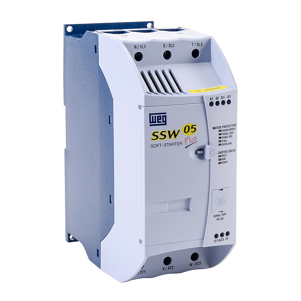 Compact Soft Starter, 85A, 220/460 VAC At 3-Phase, Trip Class 5, Rated For 4 Start/Hour