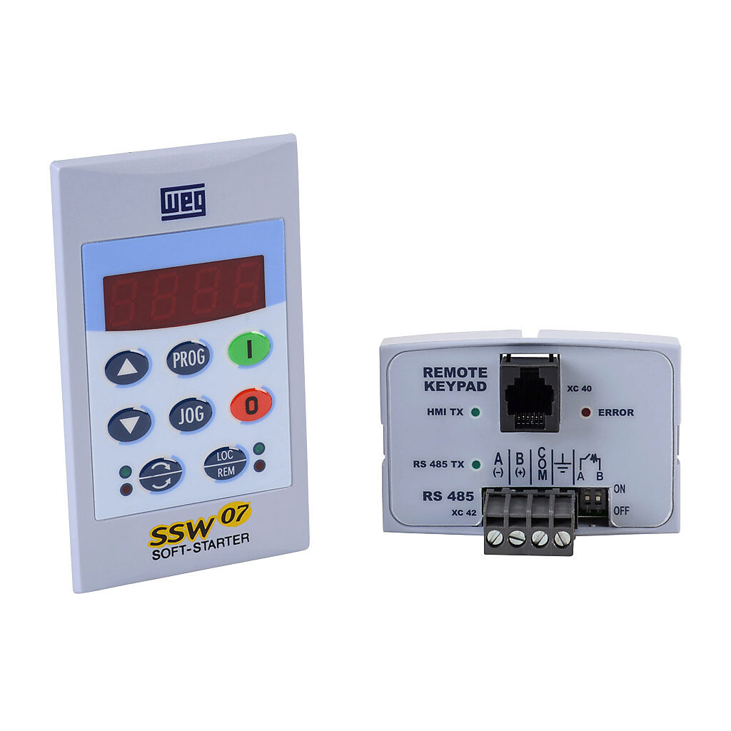 Remote Serial Hmi Keypad, for Use With Soft Starters Remote Keypad Interface Module