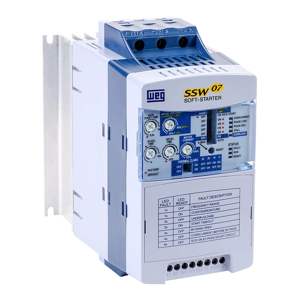 WEG SSW070024T5SZ Starter, 24 A | BC7QLZ