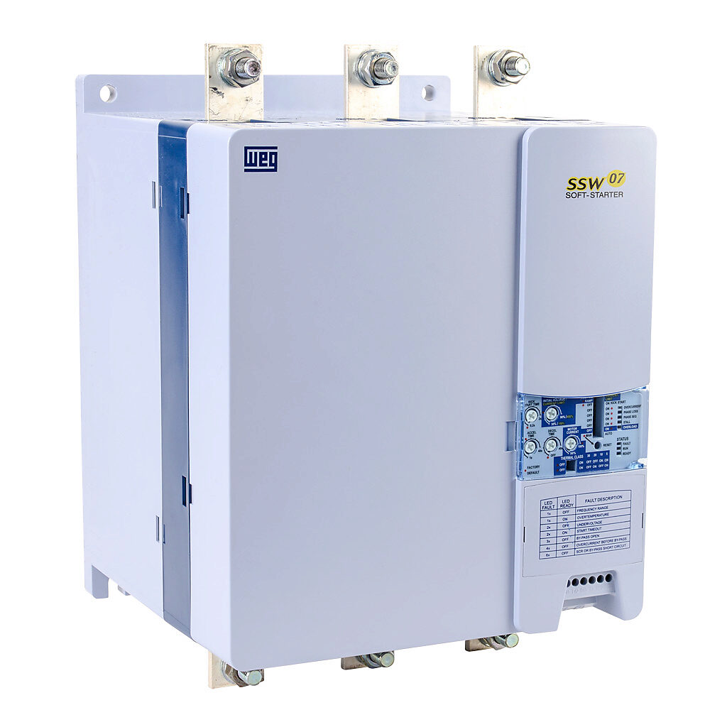 Basic Soft Starter, 312A, 220/460/575 VAC At 3-Phase, Trip Class 5/10/20/30