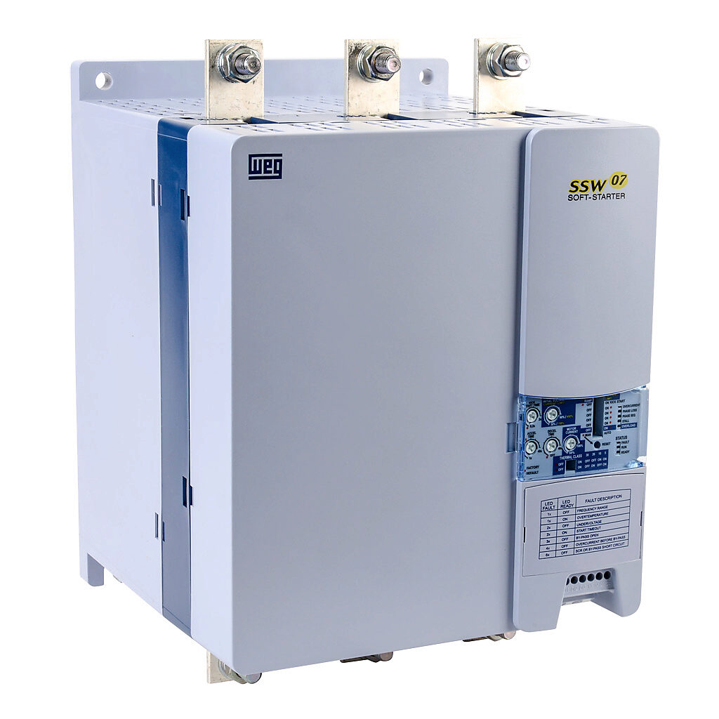 Basic Soft Starter, 412A, 220/460/575 VAC At 3-Phase, Trip Class 5/10/20/30