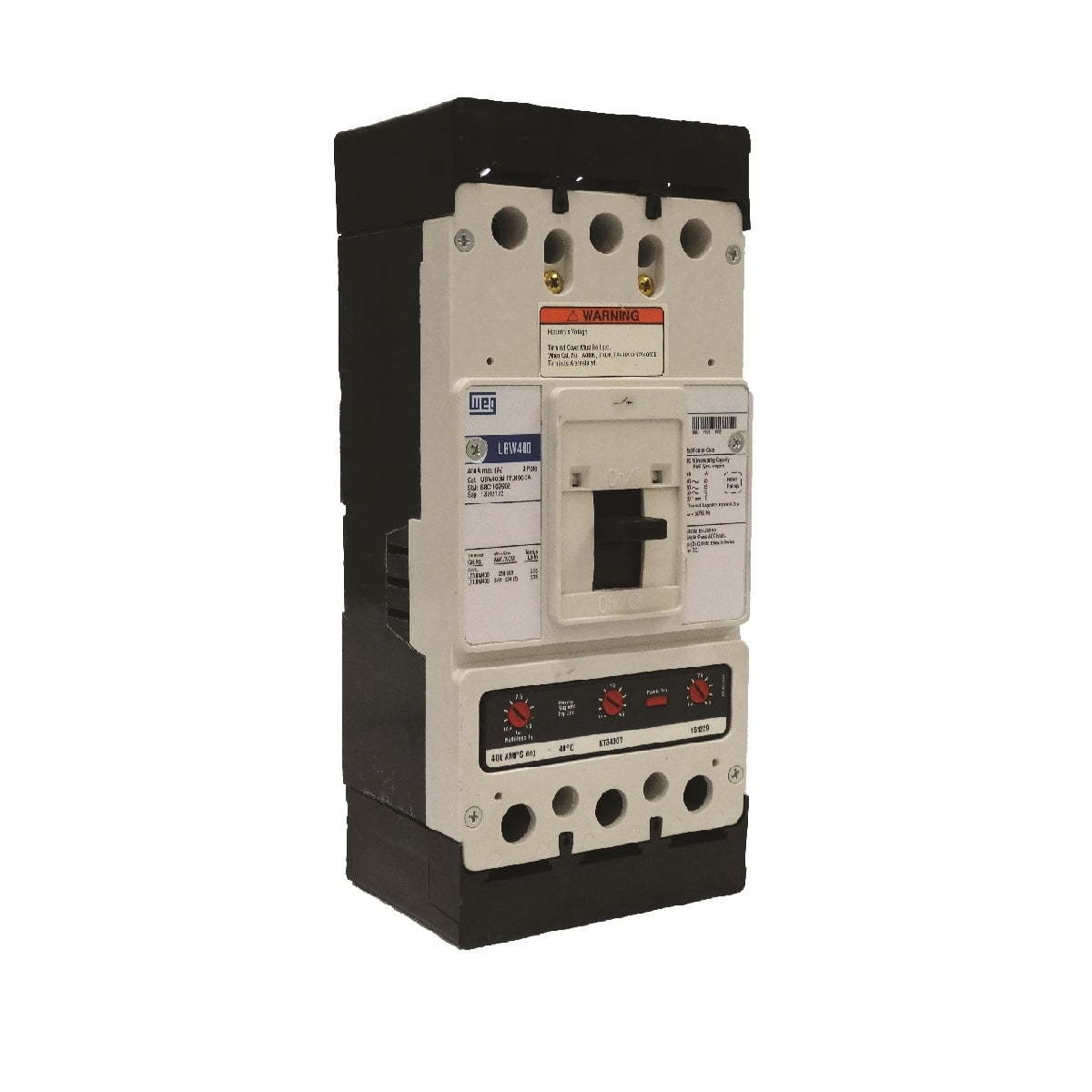 WEG UBW400N-FTU300-3A Molded Case Circuit Breaker, 300A | BF3KDT