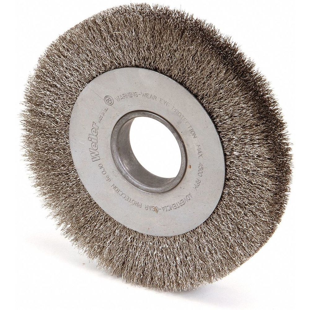 Wire Wheel Brush Arbor 8 Inch 1 Inch Width