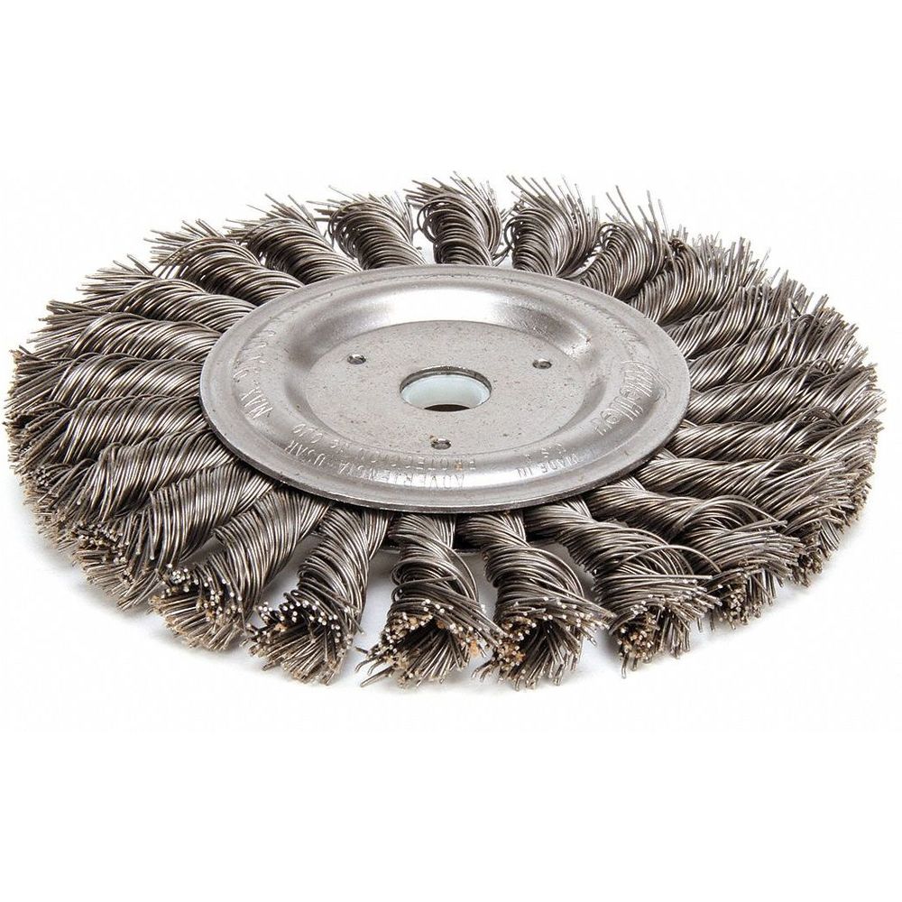 Twist Wire Wheel Brush Arbor 6 Inch