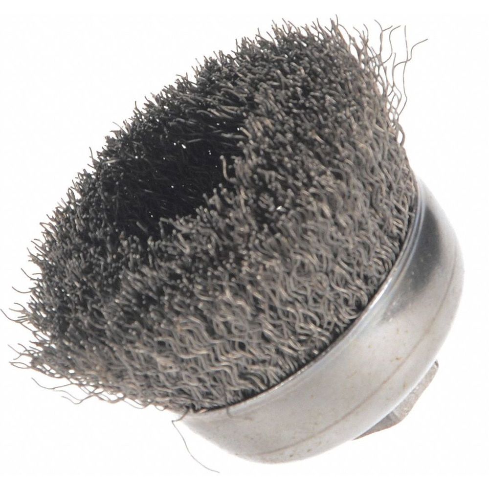 Crimped Wire Cup Brush 3 inch 0.014 inch