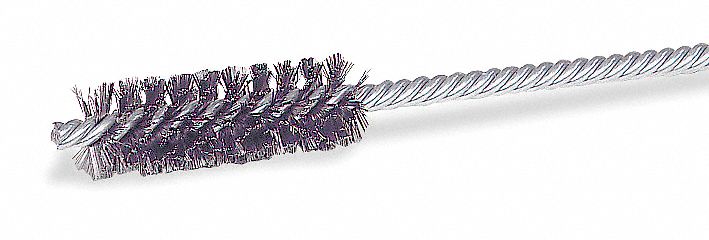 WEILER 91021 Power Double Spiral Tube Brush, Double Shank, 2 1/2 Inch Brush, 5 1/2 Inch Length | CH6NBT 61CY62