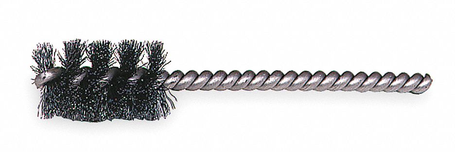 WEILER 91184 Power Single Spiral Brush, Single Shank, 1 Inch Brush, 3 1/2 Inch Length | CH6NDB 61CZ28
