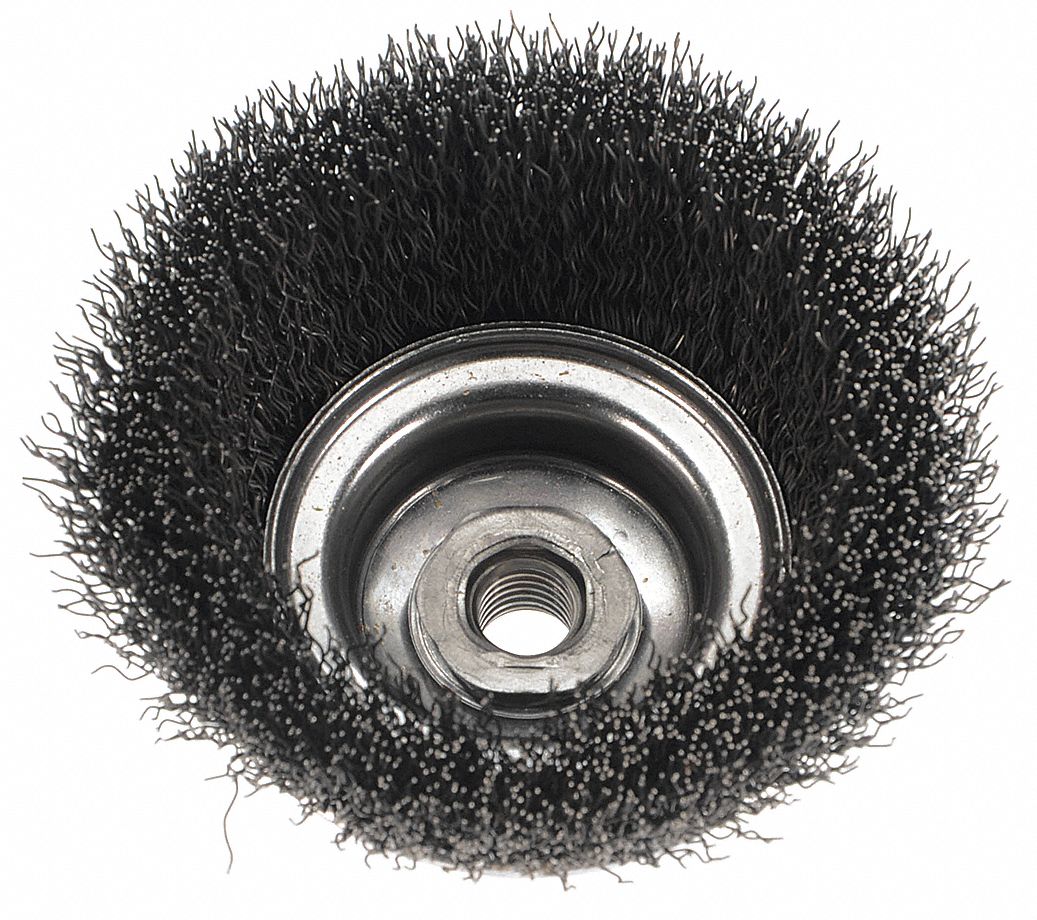 WEILER 14216 Crimped Wire Cup Brush 5 Inch 0.020 Inch | AD7KZK 4F716