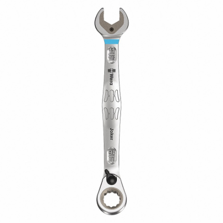 WERA TOOLS 05020081001 Combination Wrench, Alloy Steel, 11/16 Inch Head Size, 9 1/8 Inch Overall Length, Offset | CU9VLP 483G02