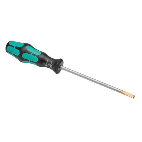 Slotted Screwdriver, 5.5mm, 125mm Blade Length, Laser-Etched Non-Slip Tip