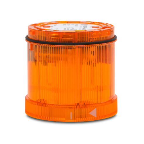 WERMA 64330067 Tower Light Module Flashing, 115VAC, Yellow, Pulse, 70 mm Dia, 12, Xenon | CU9WAD 452T48