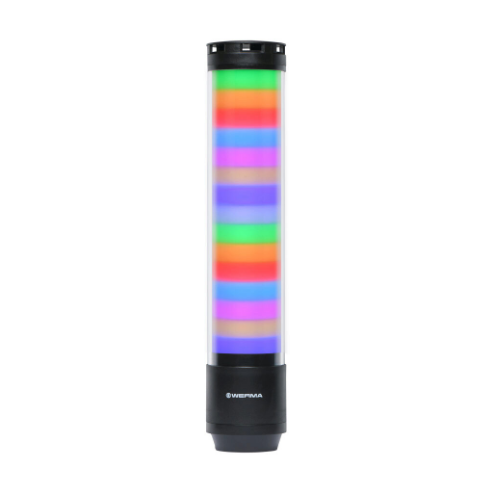 WERMA 65761055 Signal Tower, Tiers, 72mm Dia., Custom Programmable Colors | CV6THN