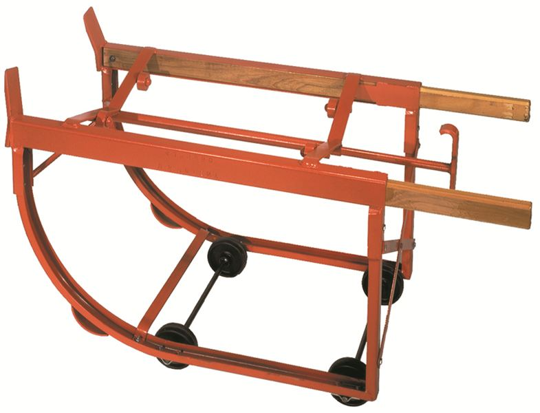 Deluxe Drum Cradle, Polyolefin, 1000 Lbs Capacity