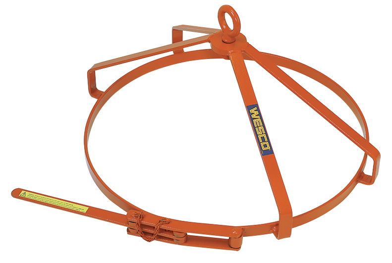 Economy Drum Lifter, 700 Lbs Capacity, Lightweight Lock-pin Design