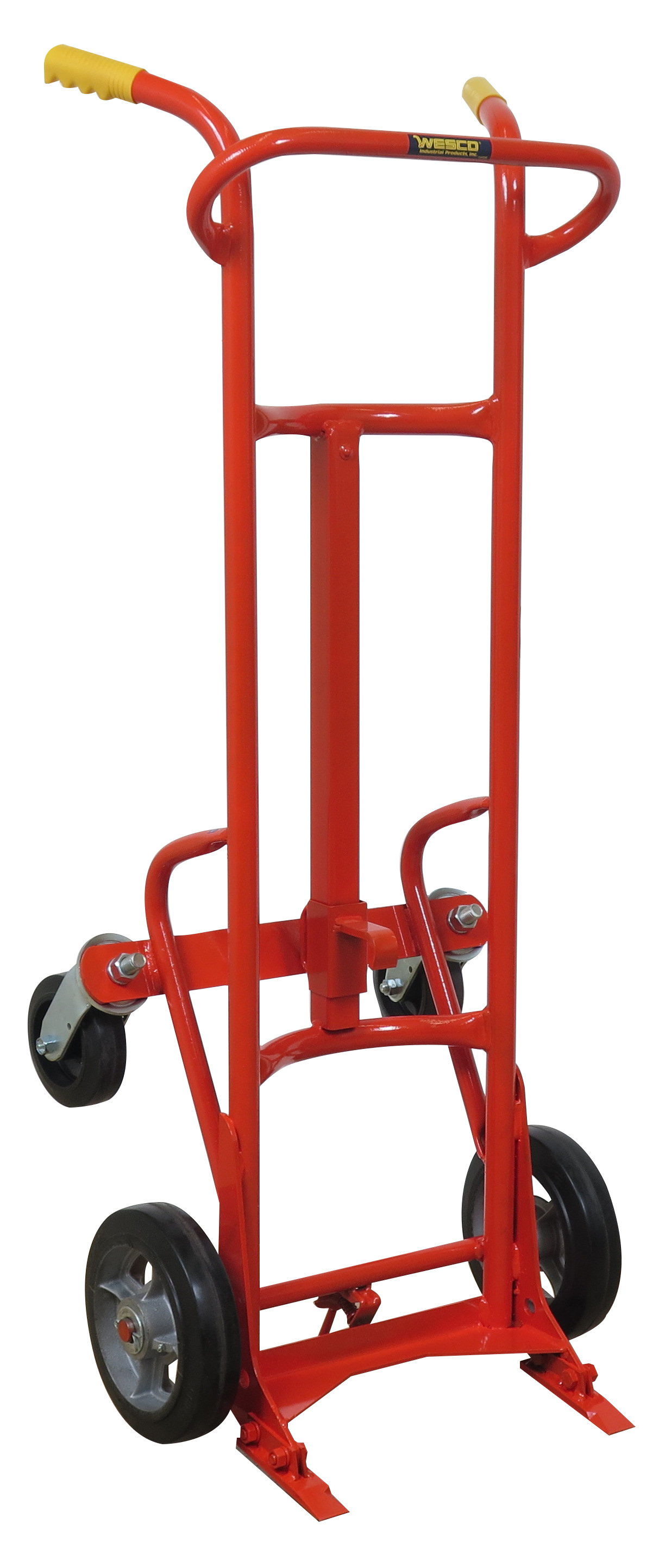 WESCO 240121 Ergonomic Four Wheel Drum Truck, 1000 Lbs Capacity, 58 Inch x 24 Inch Size | AG7HEK 15BTC