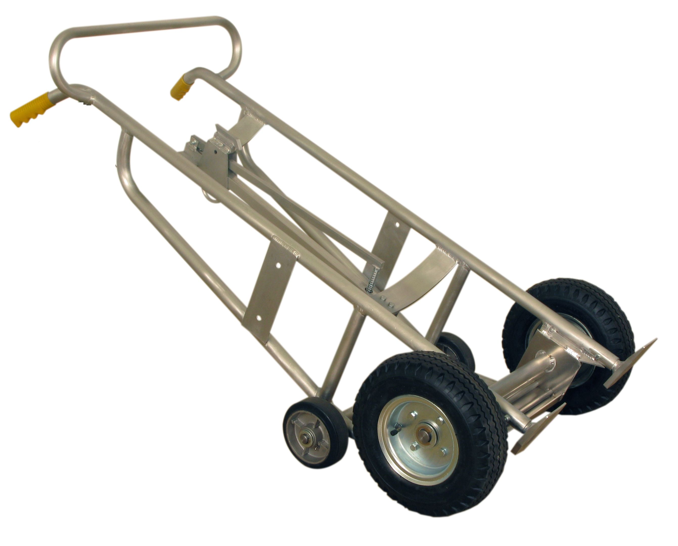 WESCO 240134 Manual Aluminium Drum Truck, 12 Pneumatic, 1000 Lbs Capacity | AG7HFE ABT-12-SC-NB