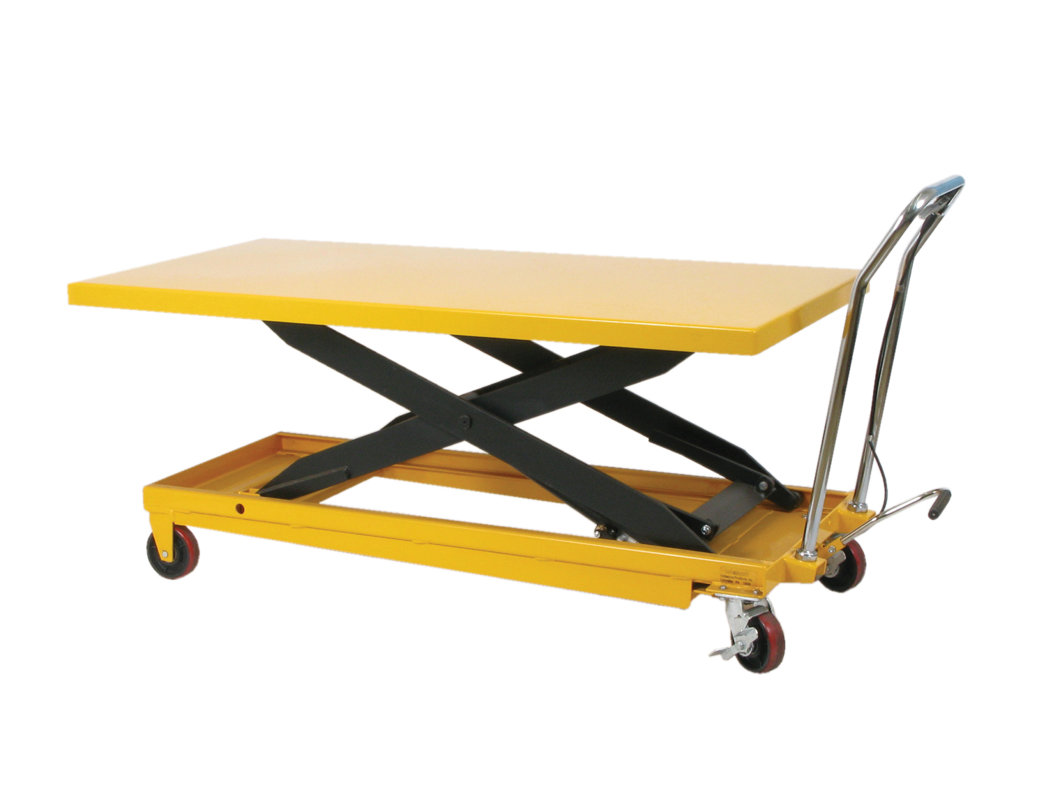 WESCO 273230 LONG SCISSOR LIFT TABLE, 80 Inch TABLE TOP | CV4NEE 741R93