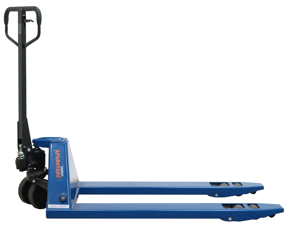 Pallet Truck with 27 x 48 Inch Forks, 7700 lbs Capacity