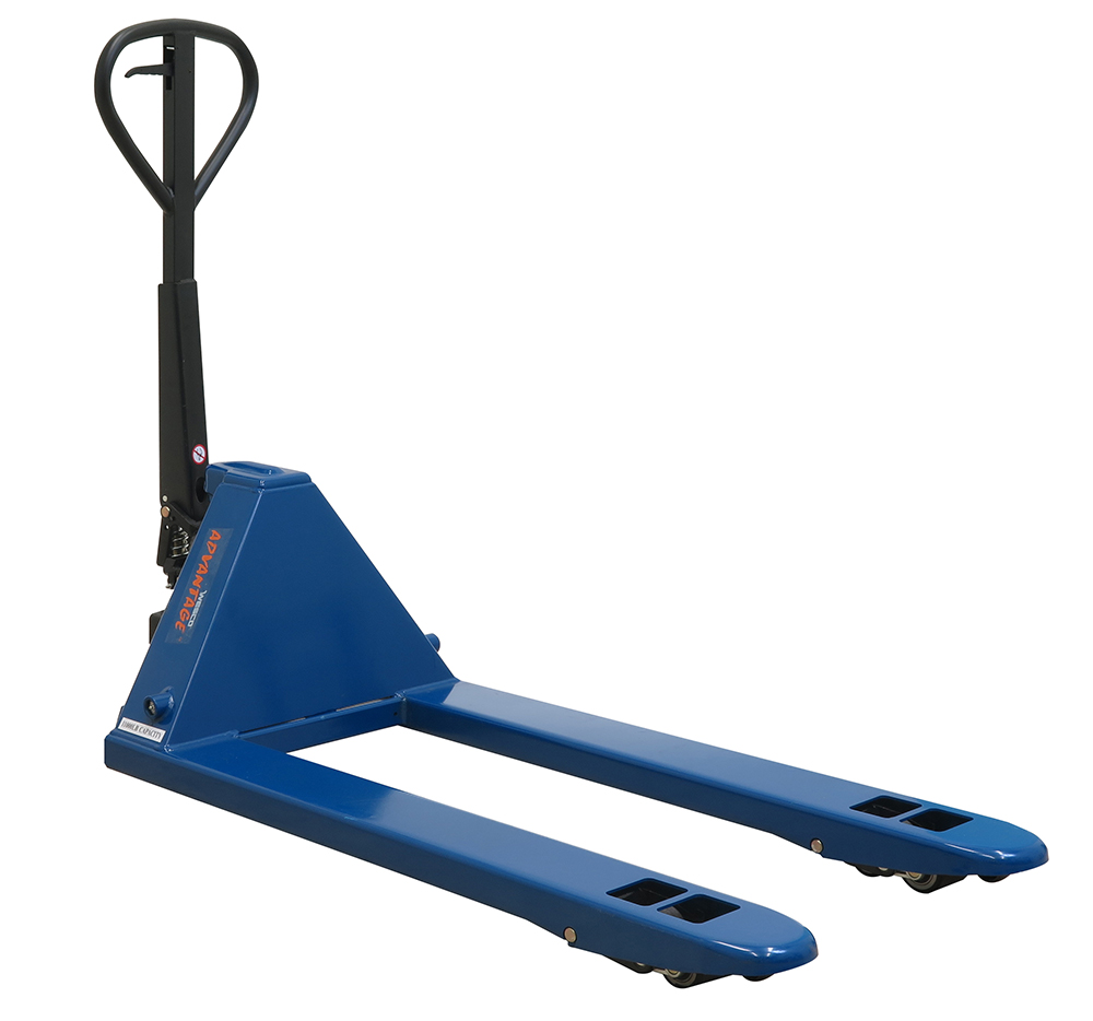 Pallet Truck with 27 x 48 Inch Forks, 11000 lbs Capacity
