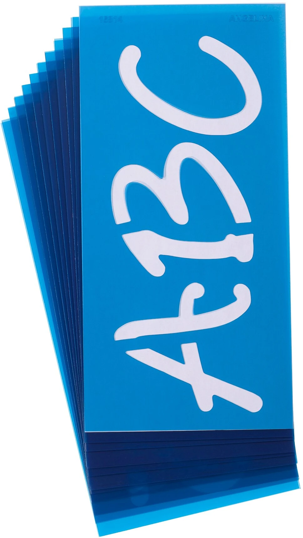 Stencils, Angelina Script 3 Inch