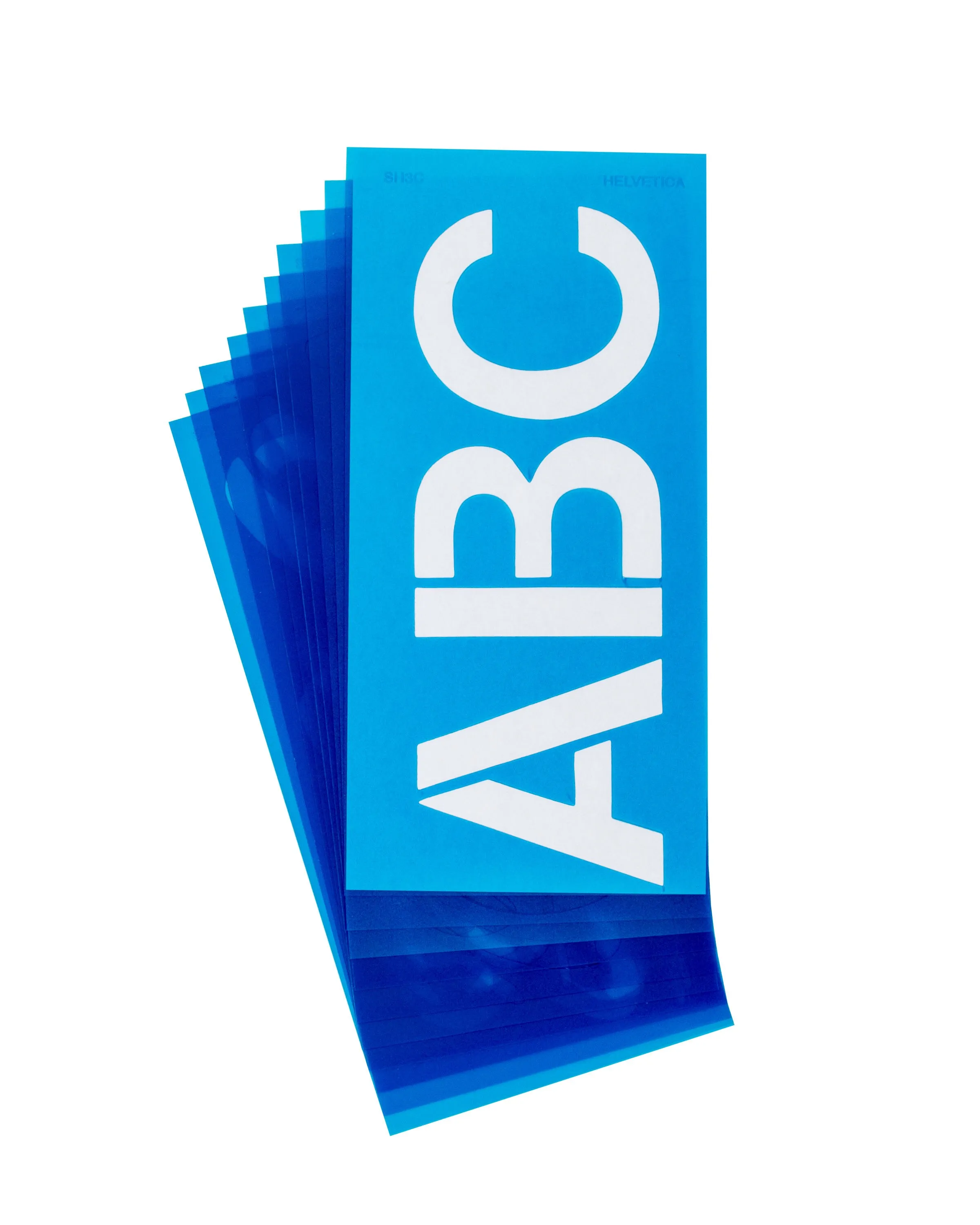 Stencils, Helvetica 3 Inch