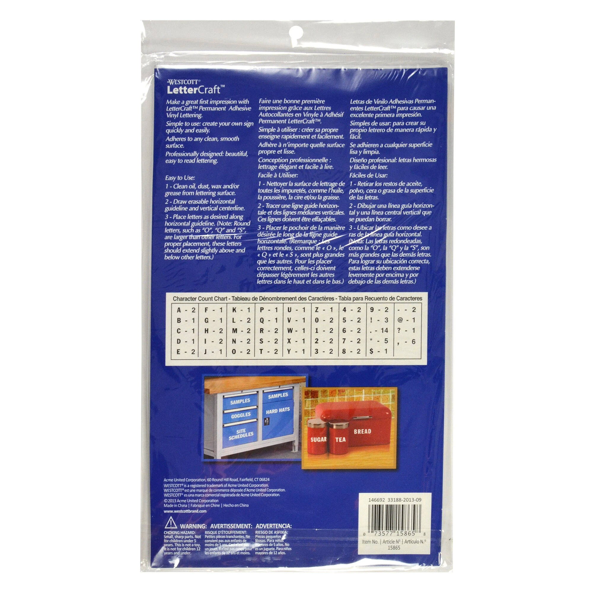 Permanent Vinyl Lettering, Franklin Gothic 6 Inch