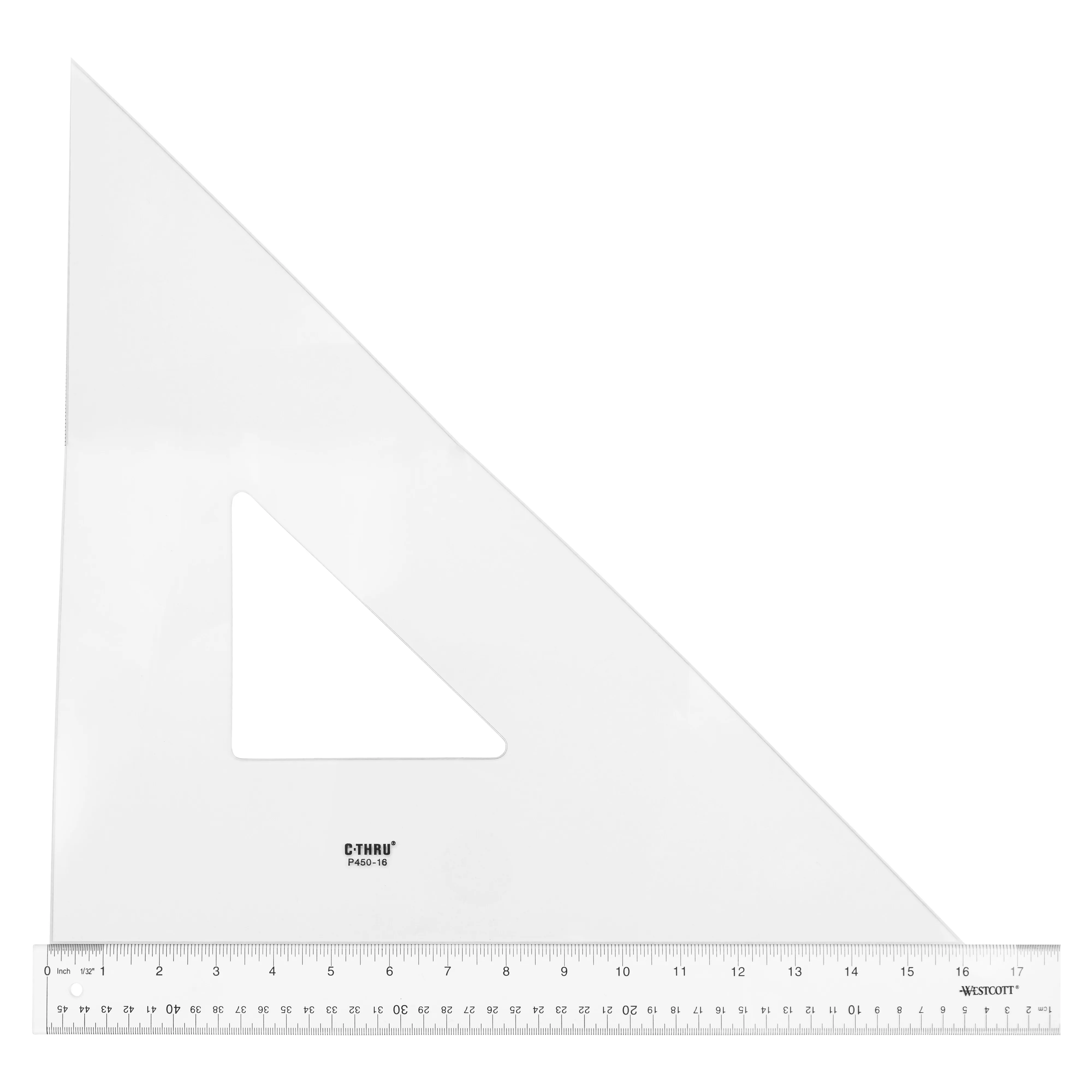 Triangles, 16 Inch Professional Triangle -45/90
