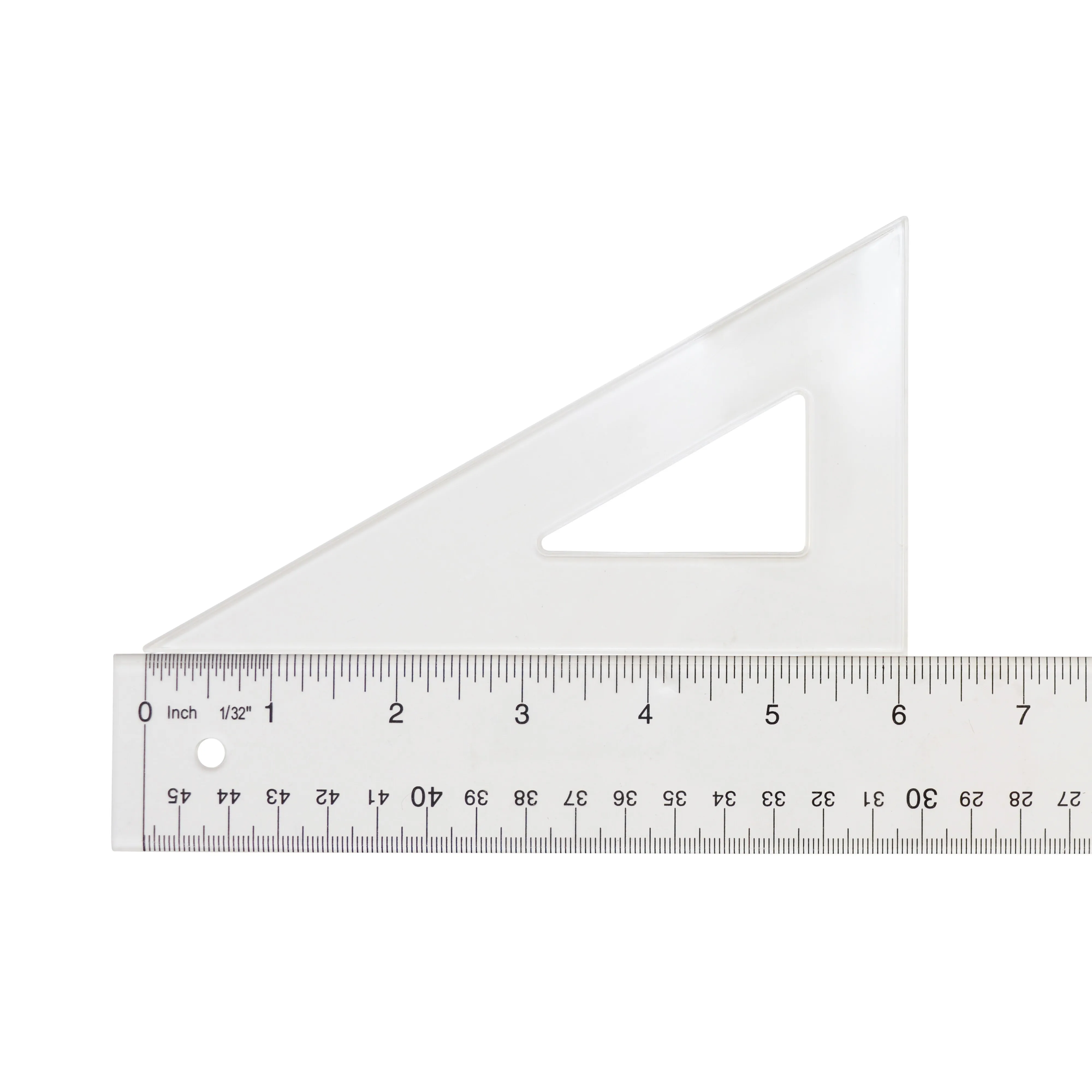 Triangles, 6 Inch Styrene Triangle -30/60